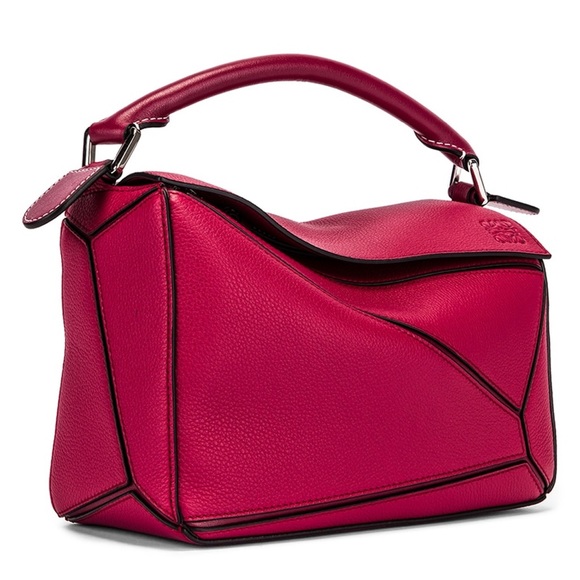 Loewe Raspberry Puzzle Bag - Picture 3 of 11